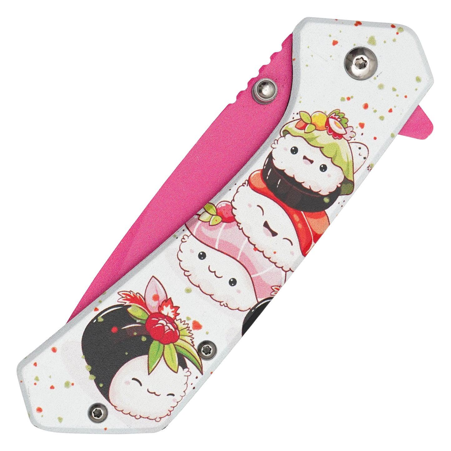 Wartech - 7.75" Cute Sushi V2 | Spring Assisted Pocket Knife