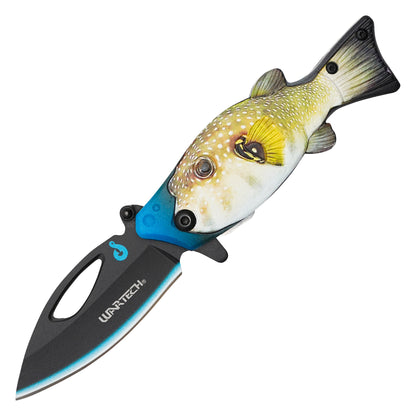 Wartech - 6.5" Pufferfish | Spring Assisted Pocket Knife