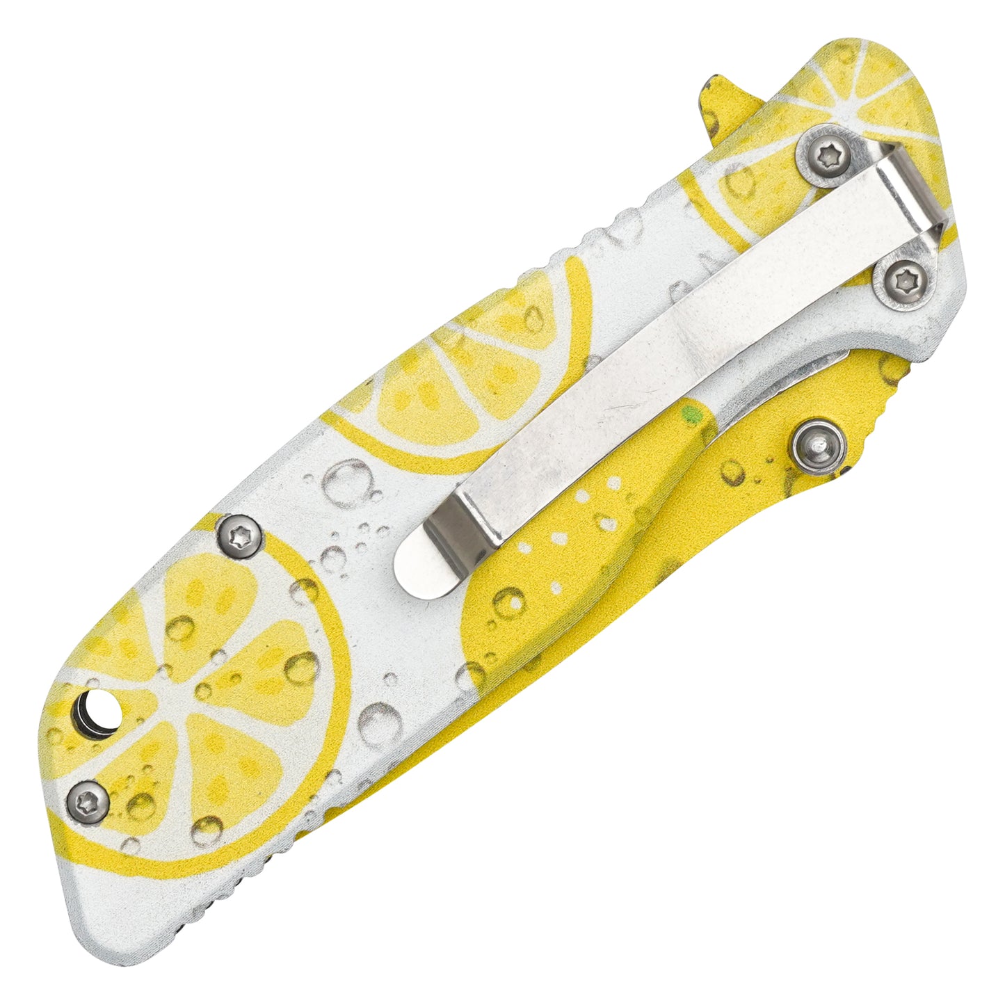 Wartech - 7" Lemon Twist Graphic | Spring Assisted Pocket Knife