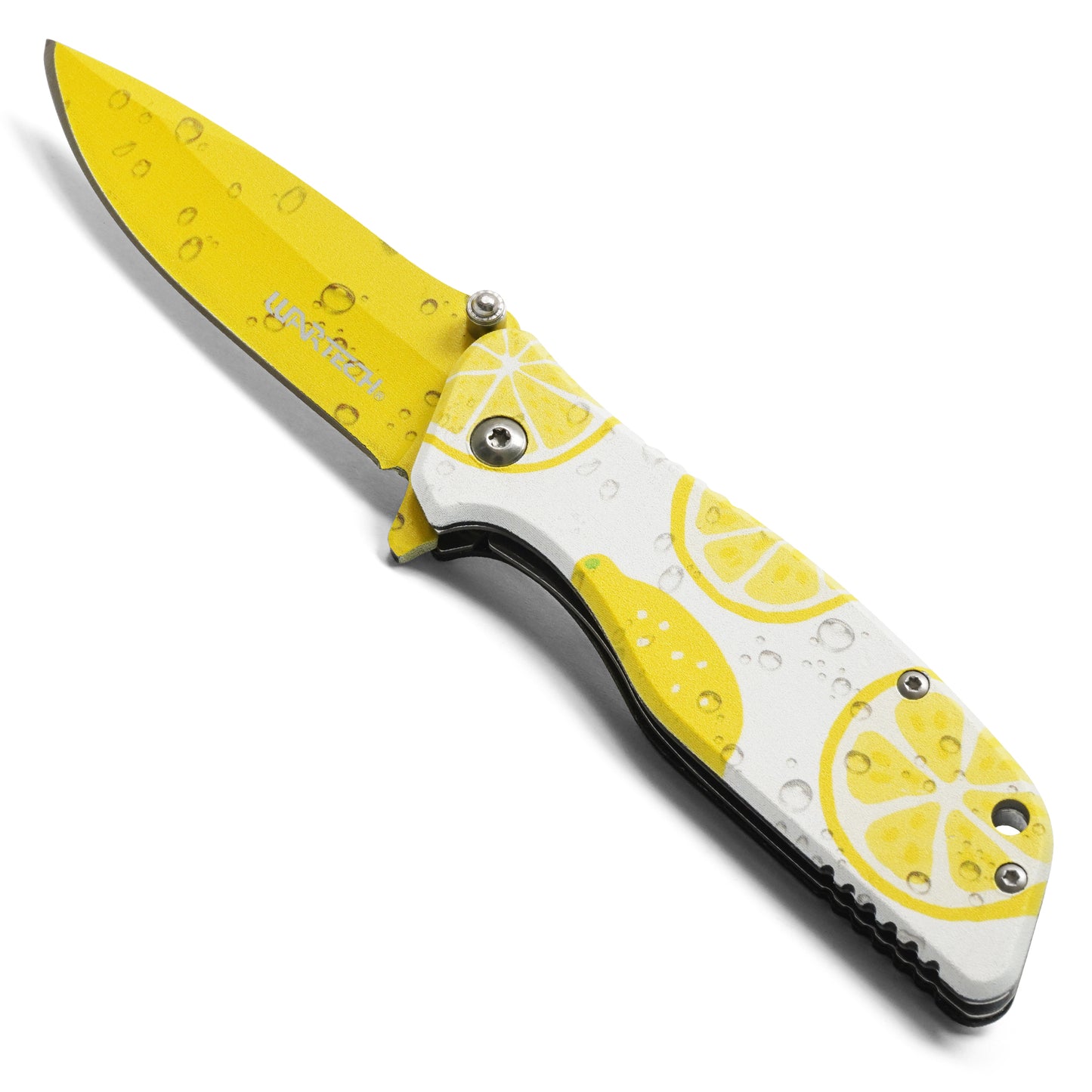 Wartech - 7" Lemon Twist Graphic | Spring Assisted Pocket Knife