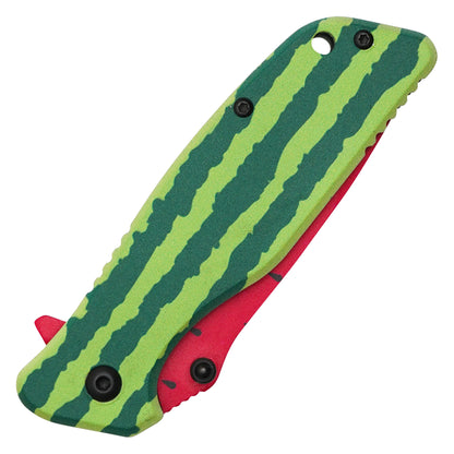 Wartech - 7" Watermelon Rush Graphic | Spring Assisted Pocket Knife