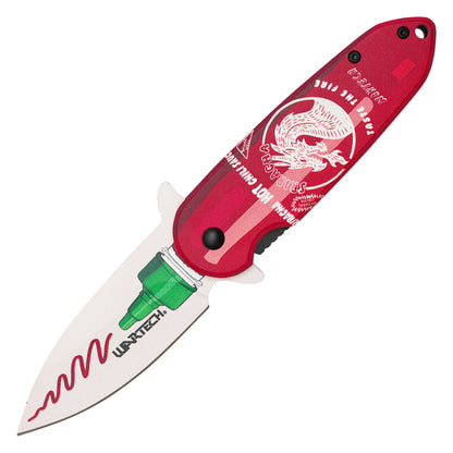 Wartech - 7.25" Sriracha | Spring Assisted Pocket Knife