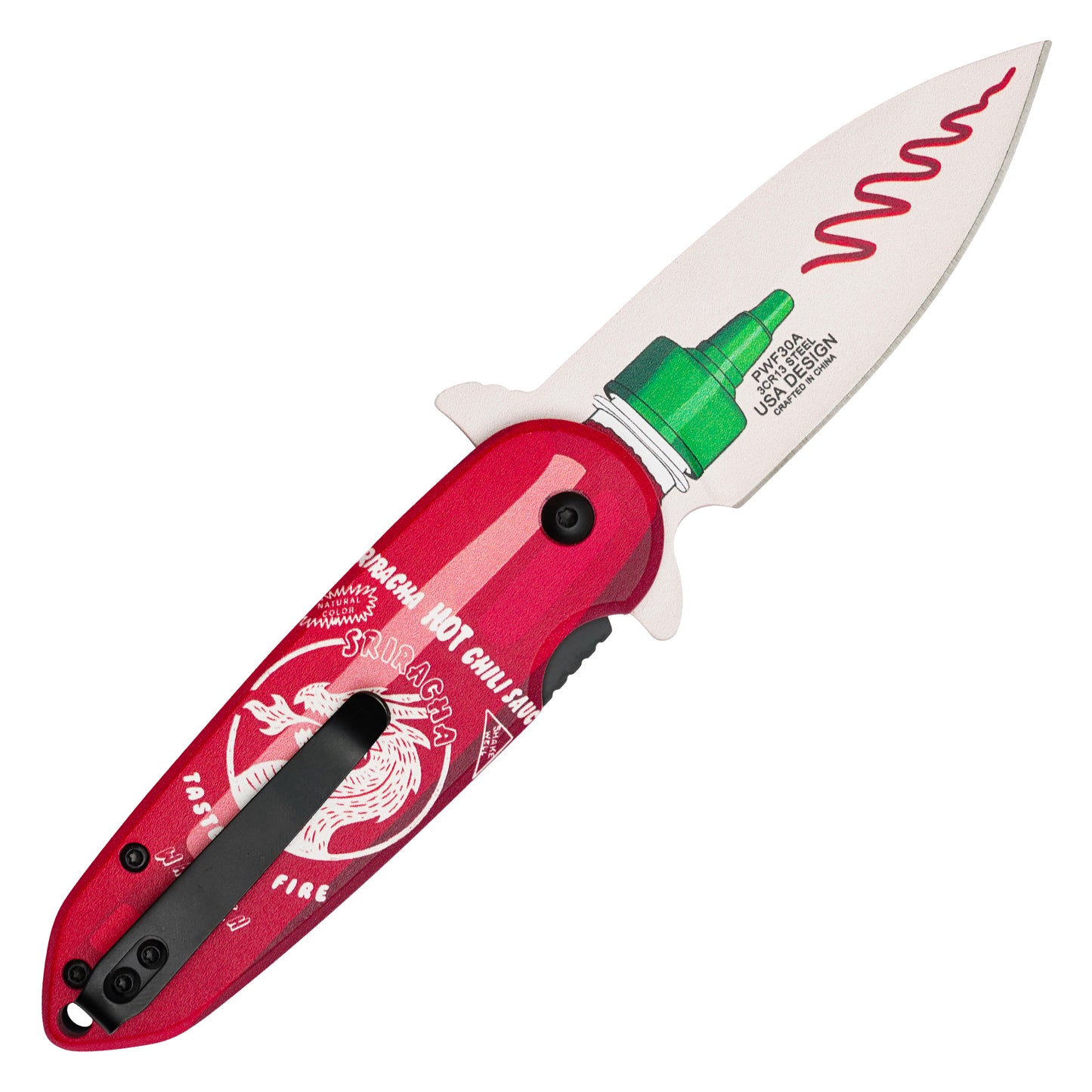 Wartech - 7.25" Sriracha | Spring Assisted Pocket Knife