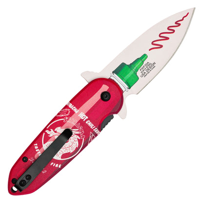 Wartech - 7.25" Sriracha | Spring Assisted Pocket Knife