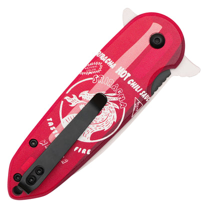 Wartech - 7.25" Sriracha | Spring Assisted Pocket Knife