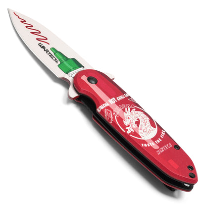 Wartech - 7.25" Sriracha | Spring Assisted Pocket Knife