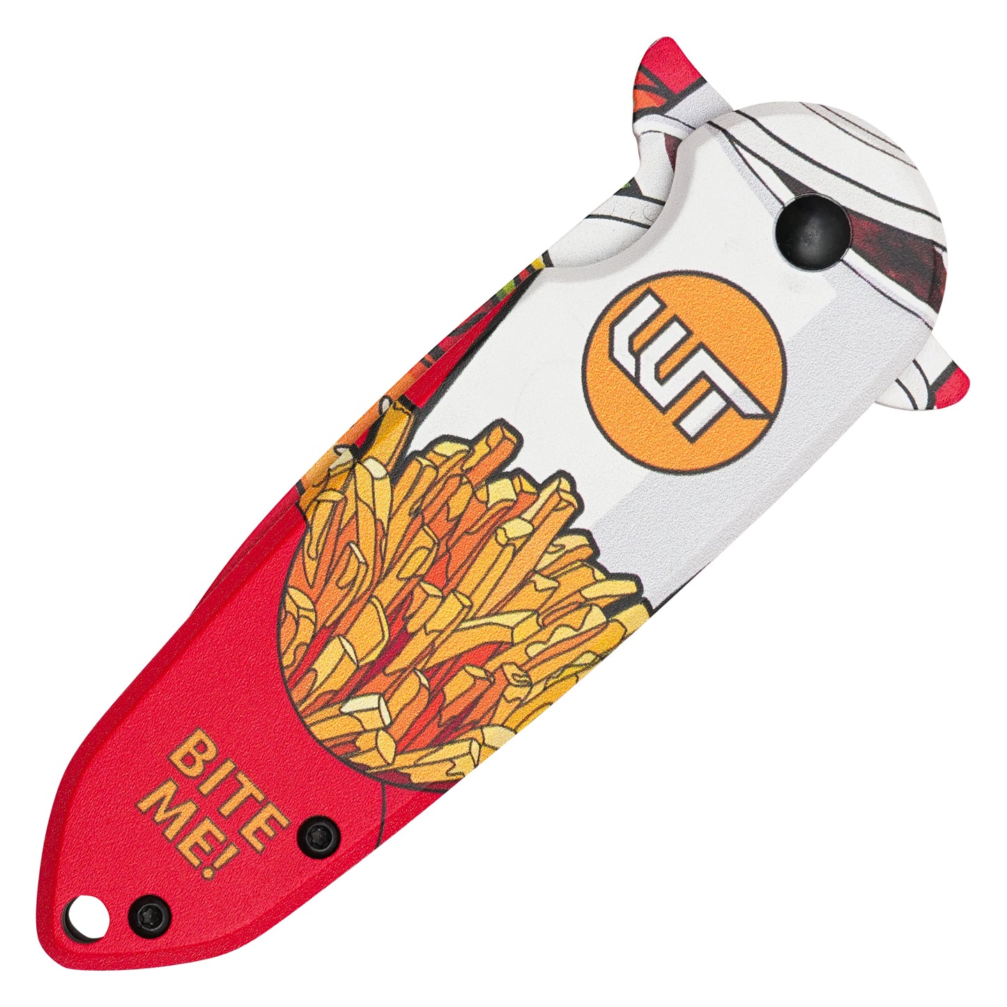 Wartech - 7.25" Burger Combo | Spring Assisted Pocket Knife