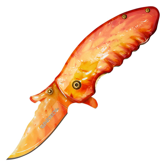 Wartech - 6.75" Chicken Wing | Spring Assisted Pocket Knife