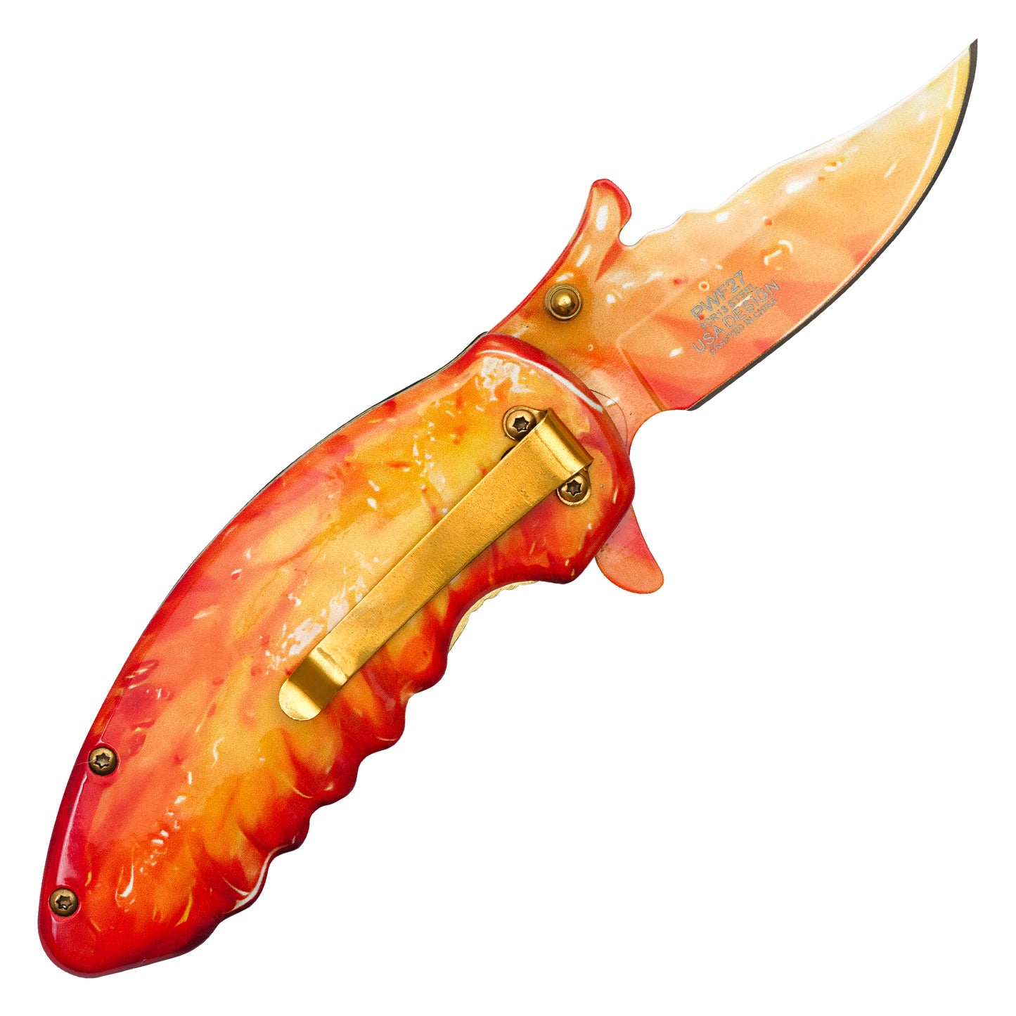 Wartech - 6.75" Chicken Wing | Spring Assisted Pocket Knife