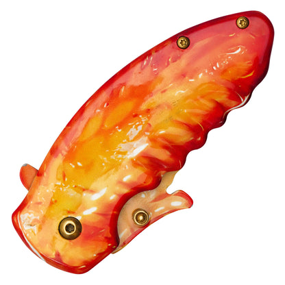 Wartech - 6.75" Chicken Wing | Spring Assisted Pocket Knife