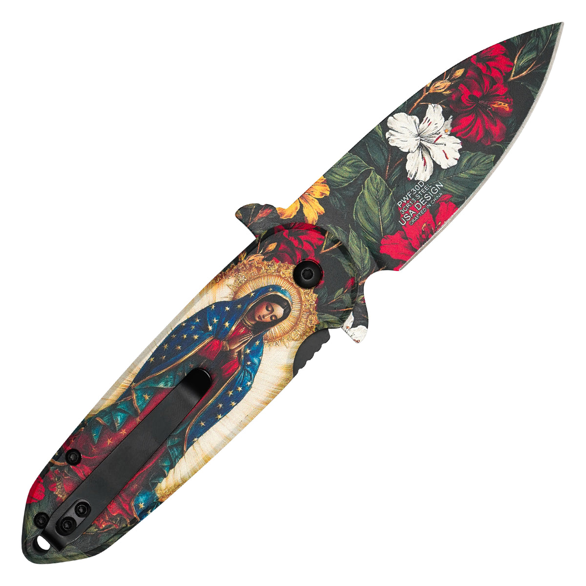 Wartech - 7.25" Guadalupe | Spring Assisted Pocket Knife