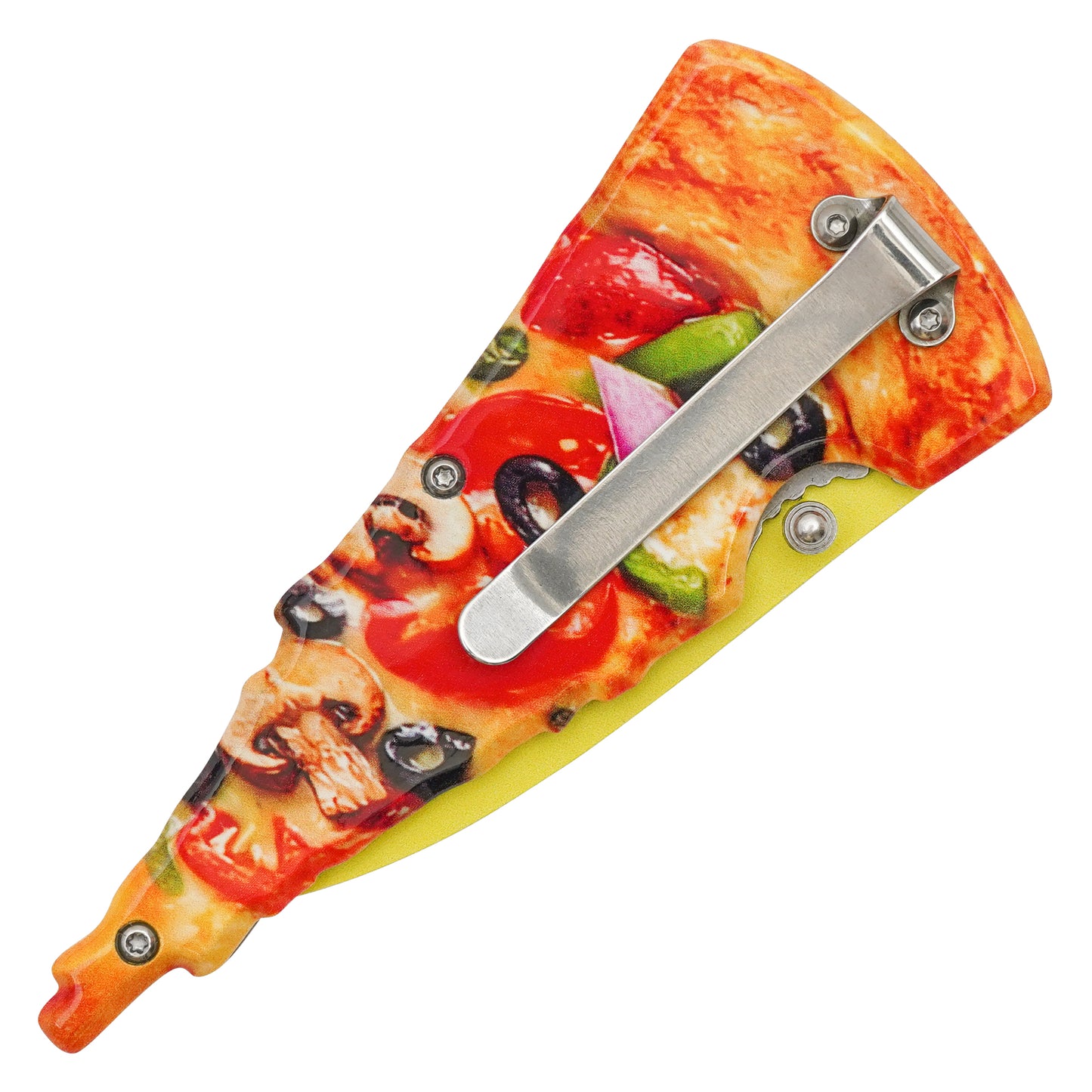 Wartech - 7.5" Supreme Pizza | Spring Assisted Pocket Knife
