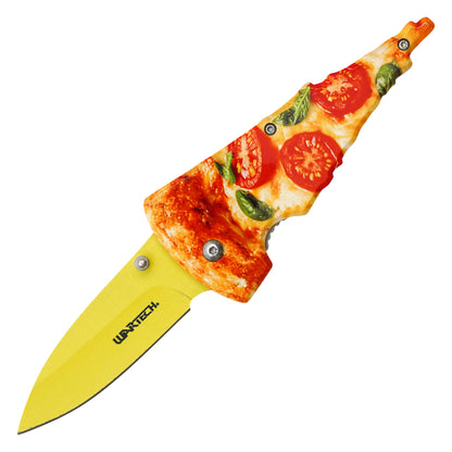 Wartech - 7.5" Margherita Pizza | Spring Assisted Pocket Knife