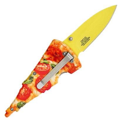Wartech - 7.5" Margherita Pizza | Spring Assisted Pocket Knife