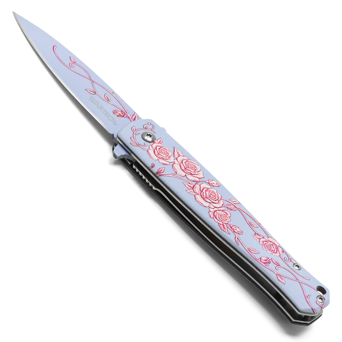 Wartech - 8.75" Blush Rose | Spring Assisted Pocket Knife