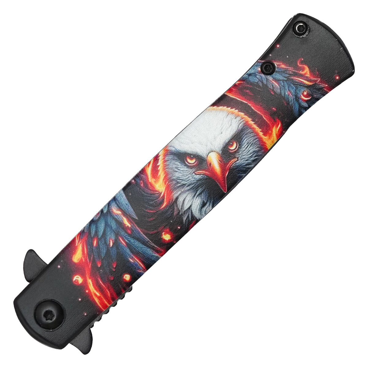 Wartech - 8.25" Blazing Eagle | Spring Assisted Pocket Knife
