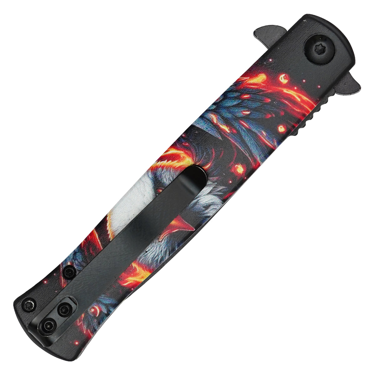 Wartech - 8.25" Blazing Eagle | Spring Assisted Pocket Knife