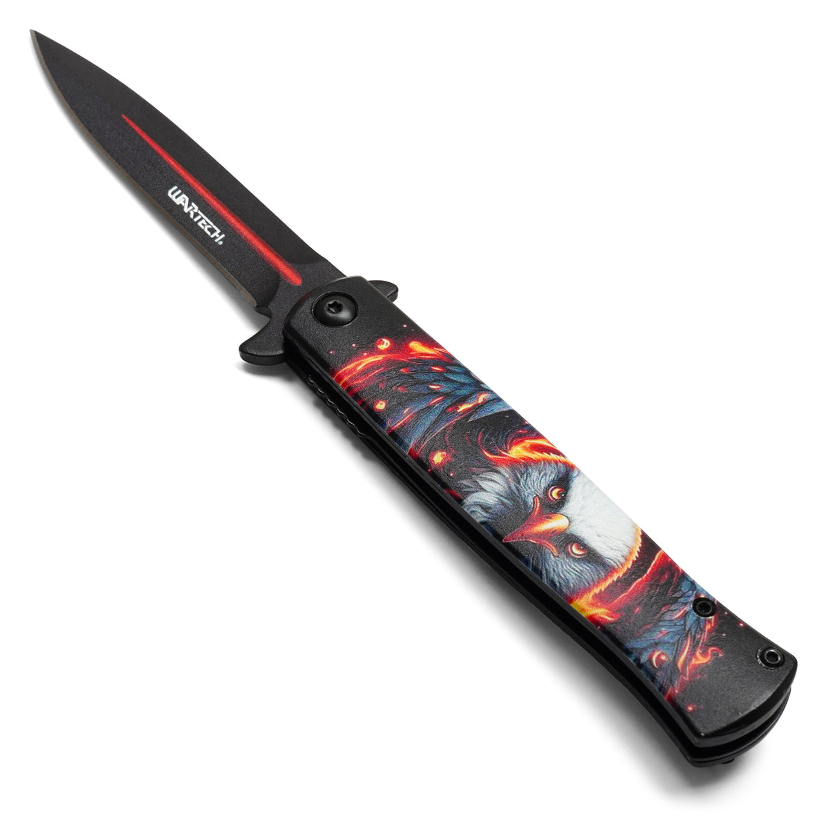 Wartech - 8.25" Blazing Eagle | Spring Assisted Pocket Knife