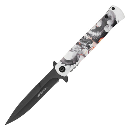 Wartech - 8.25" Storm Dragon | Spring Assisted Pocket Knife
