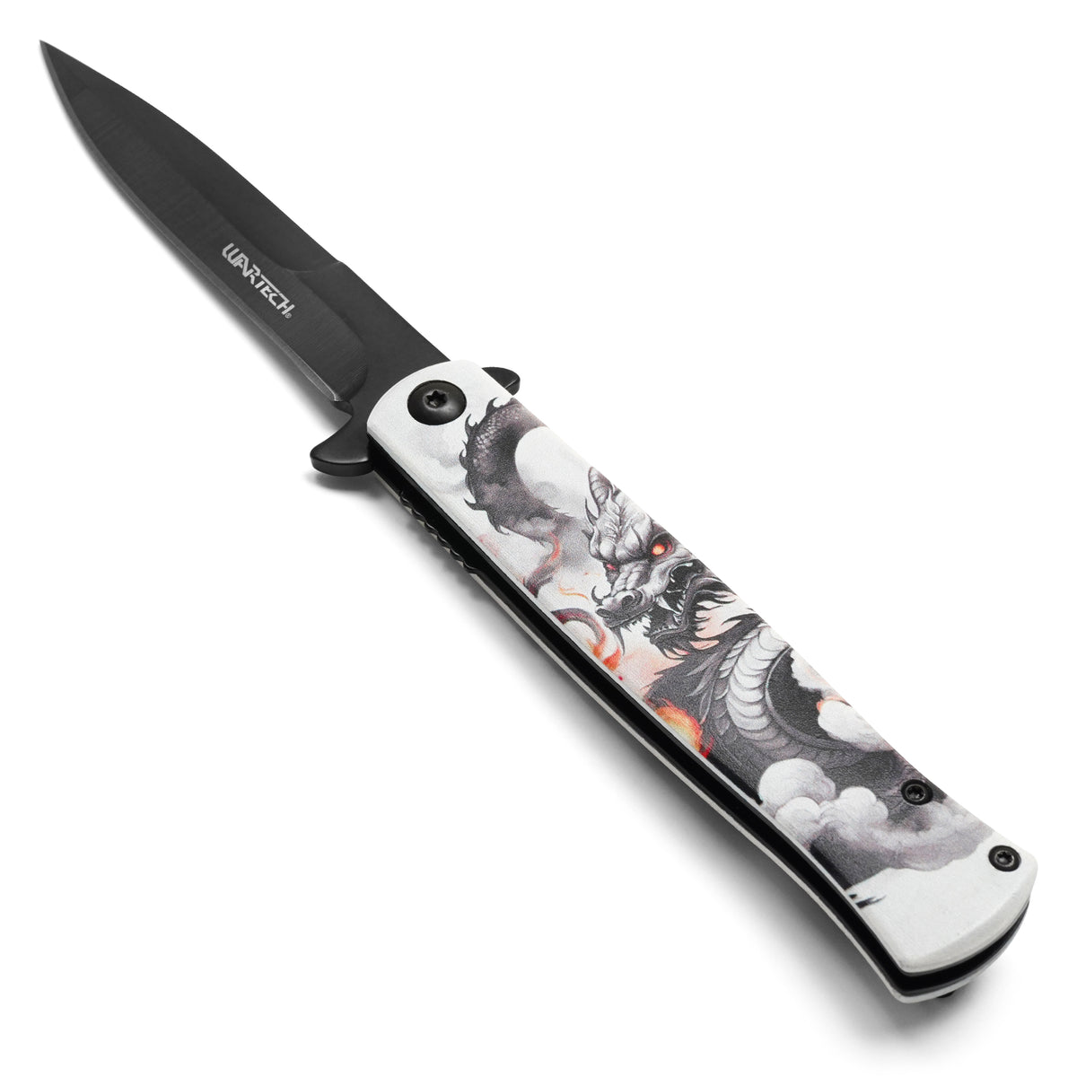 Wartech - 8.25" Storm Dragon | Spring Assisted Pocket Knife