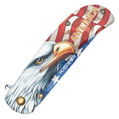 Wartech - 7.5" We The People | Spring Assisted Pocket Knife