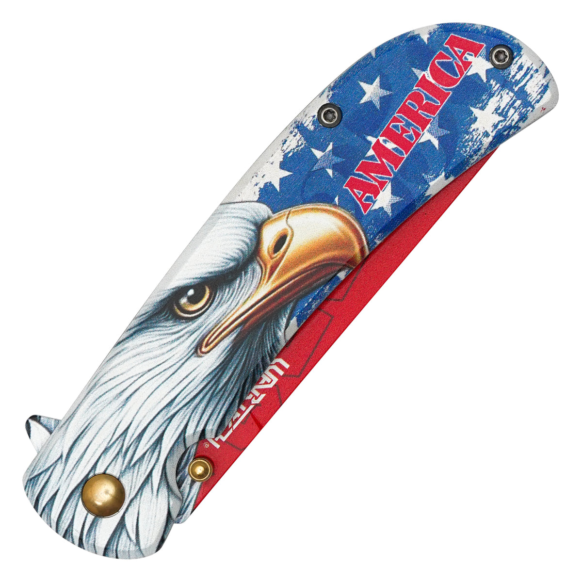 Wartech - 7.5" 1776 Eagle | Spring Assisted Pocket Knife