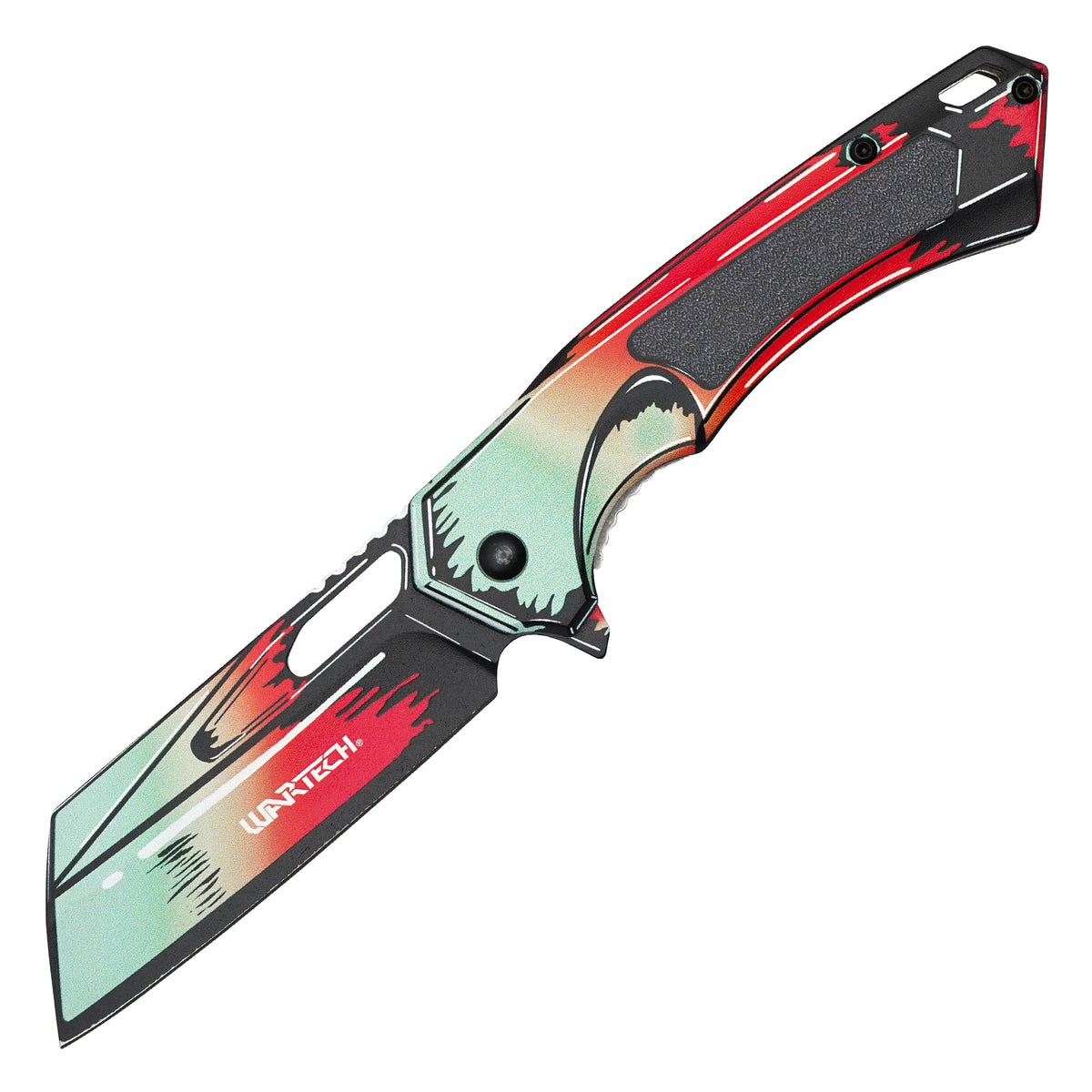 Wartech - 8" Heatwave Cell Shade | Spring Assisted Pocket Cleaver