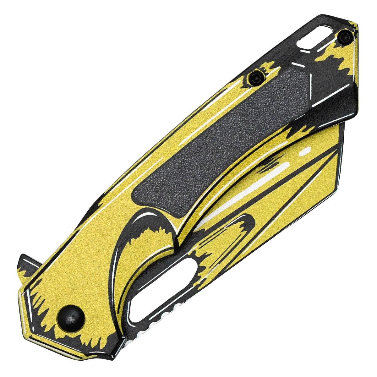 Wartech - 8" Voltage Cell Shade | Spring Assisted Pocket Cleaver