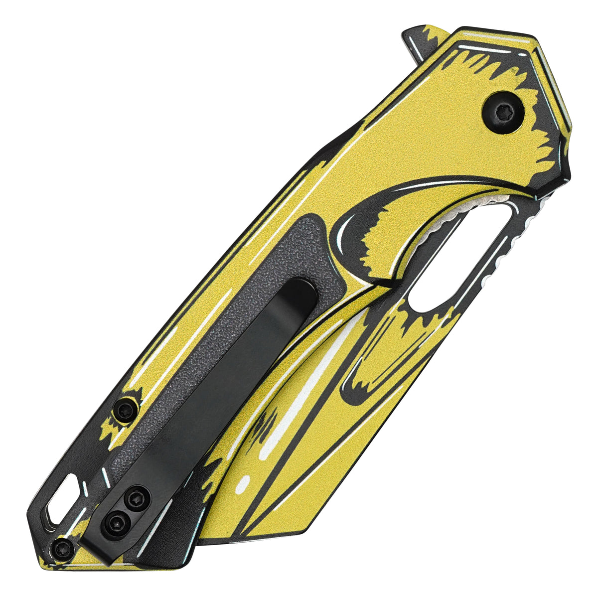 Wartech - 8" Voltage Cell Shade | Spring Assisted Pocket Cleaver