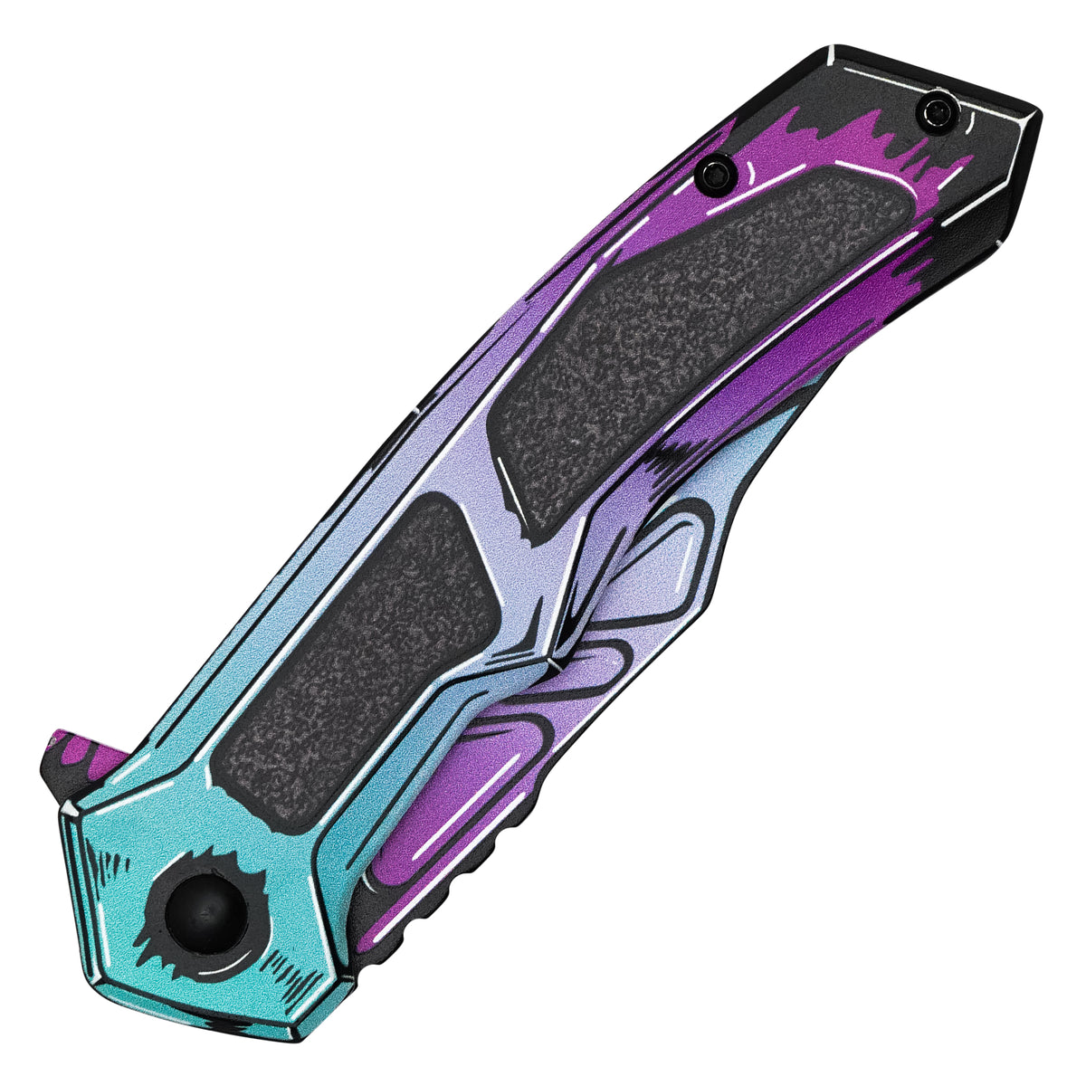 Wartech - 8" Ultraviolet Cell Shade | Spring Assisted Pocket Knife