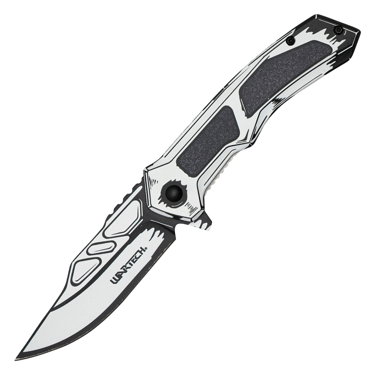 Wartech - 8" Ghost Cell Shade | Spring Assisted Pocket Knife