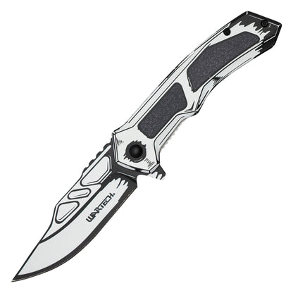 Wartech - 8" Ghost Cell Shade | Spring Assisted Pocket Knife
