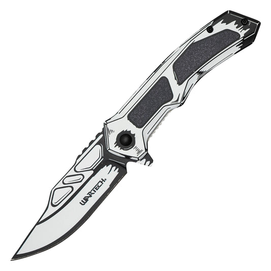 Wartech - 8" Ghost Cell Shade | Spring Assisted Pocket Knife