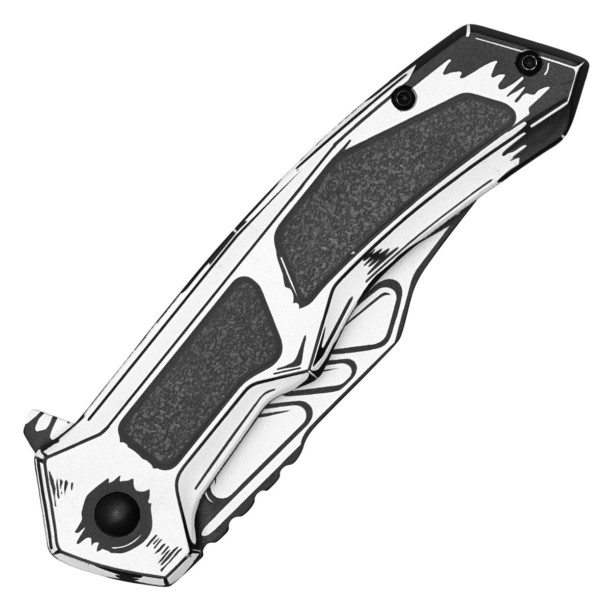 Wartech - 8" Ghost Cell Shade | Spring Assisted Pocket Knife