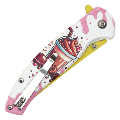 Wartech - 8" Boba Blast | Spring Assisted Pocket Knife