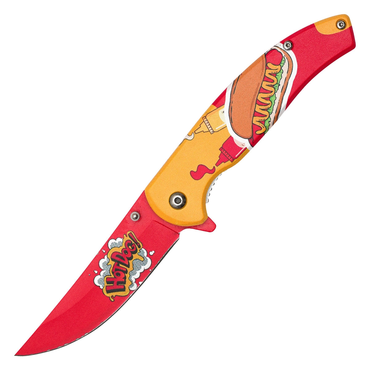Wartech - 8" Hot Dog | Spring Assisted Pocket Knife
