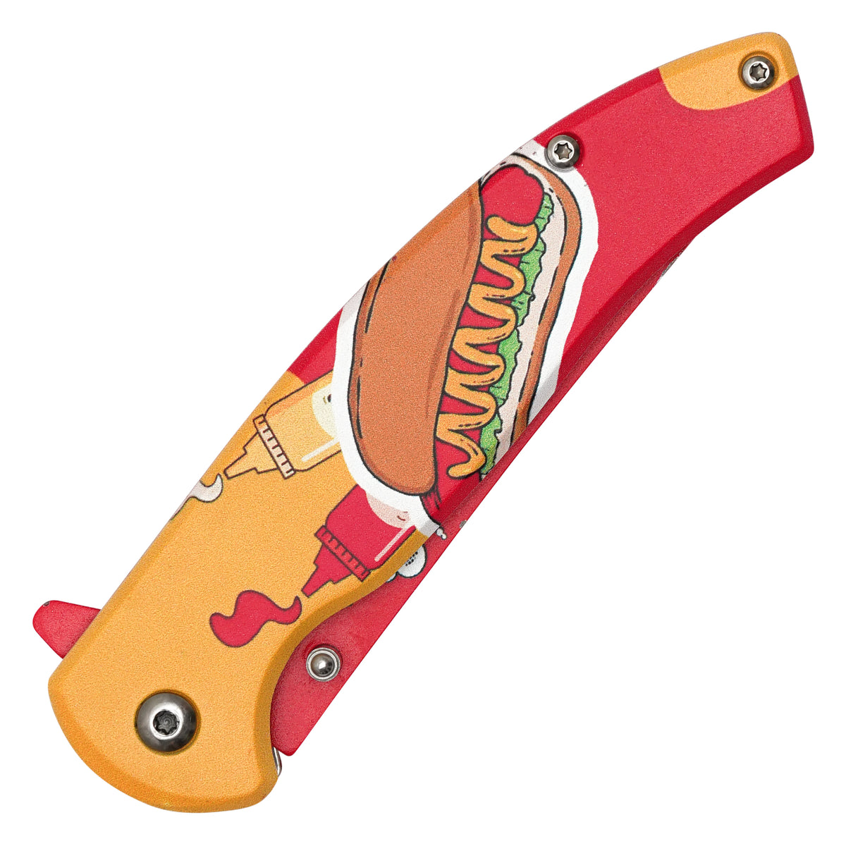 Wartech - 8" Hot Dog | Spring Assisted Pocket Knife