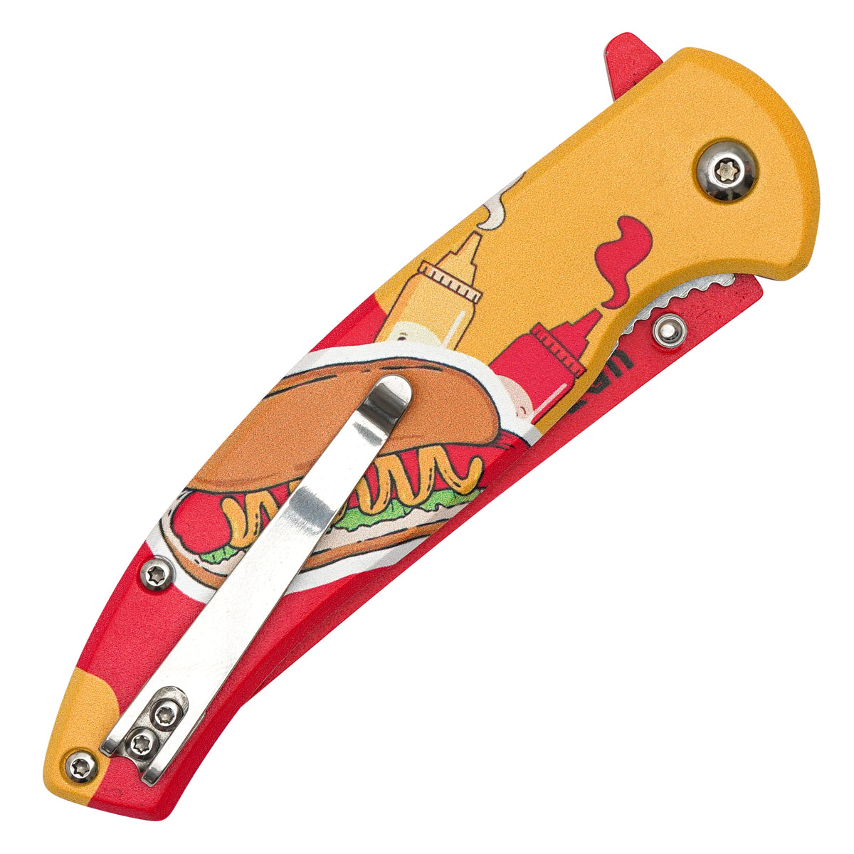 Wartech - 8" Hot Dog | Spring Assisted Pocket Knife
