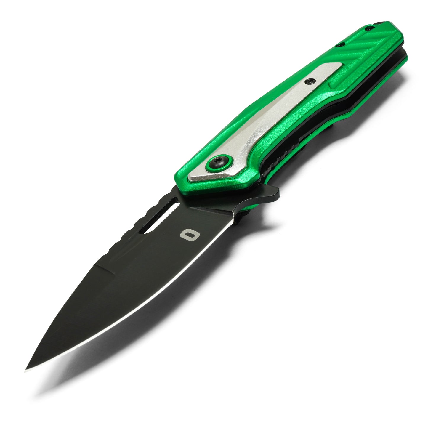 Wartech - 8" "#0" Green & White | Folding Pocket Knife