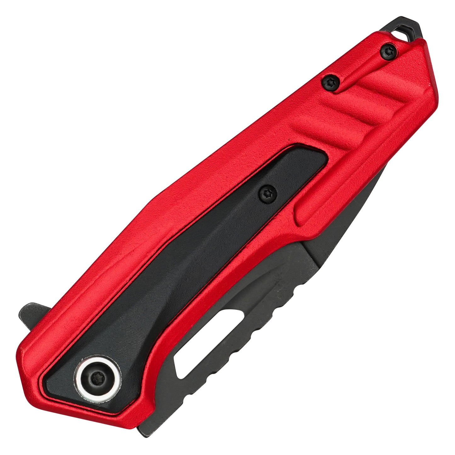 Wartech - 8" "#23" Red & Black | Folding Pocket Knife