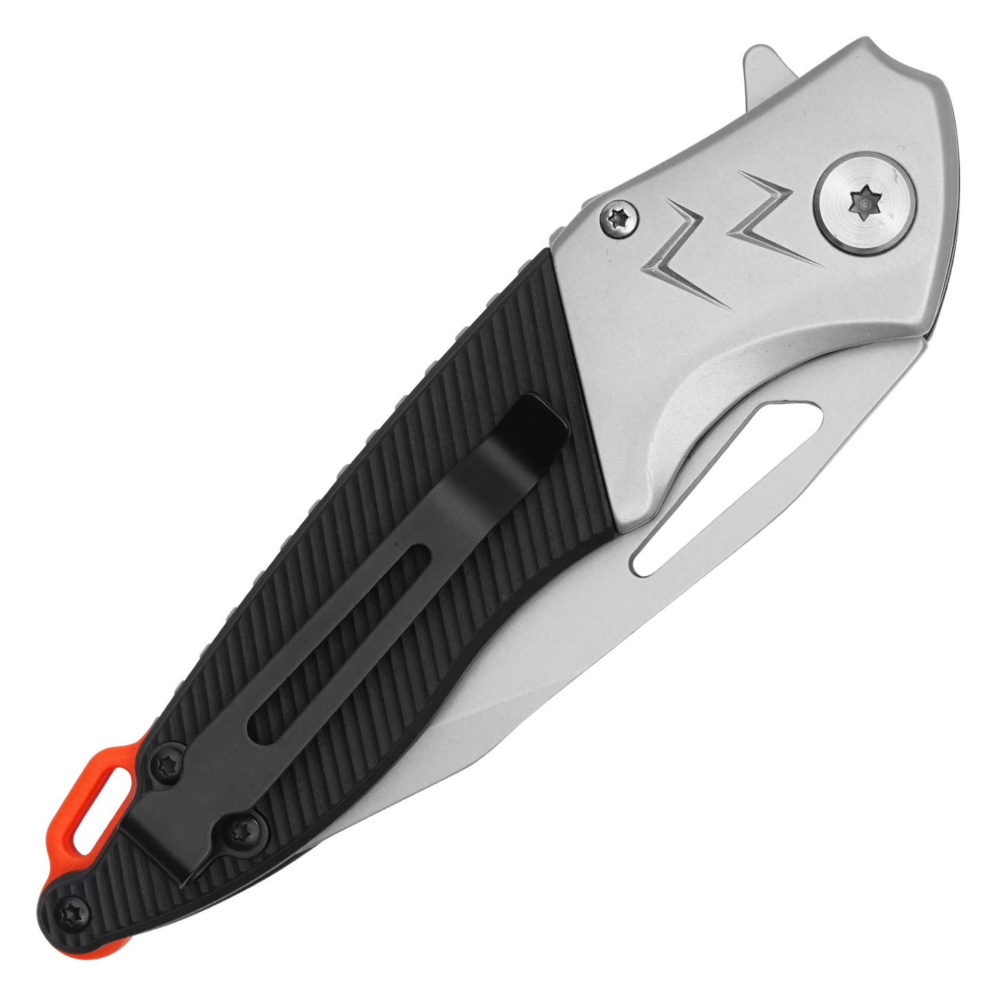 Wartech - 8.5" 2-Tone Black | Spring Assisted Pocket Knife