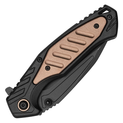 Wartech - 7.75" Tactical Desert | Spring Assisted Pocket Knife