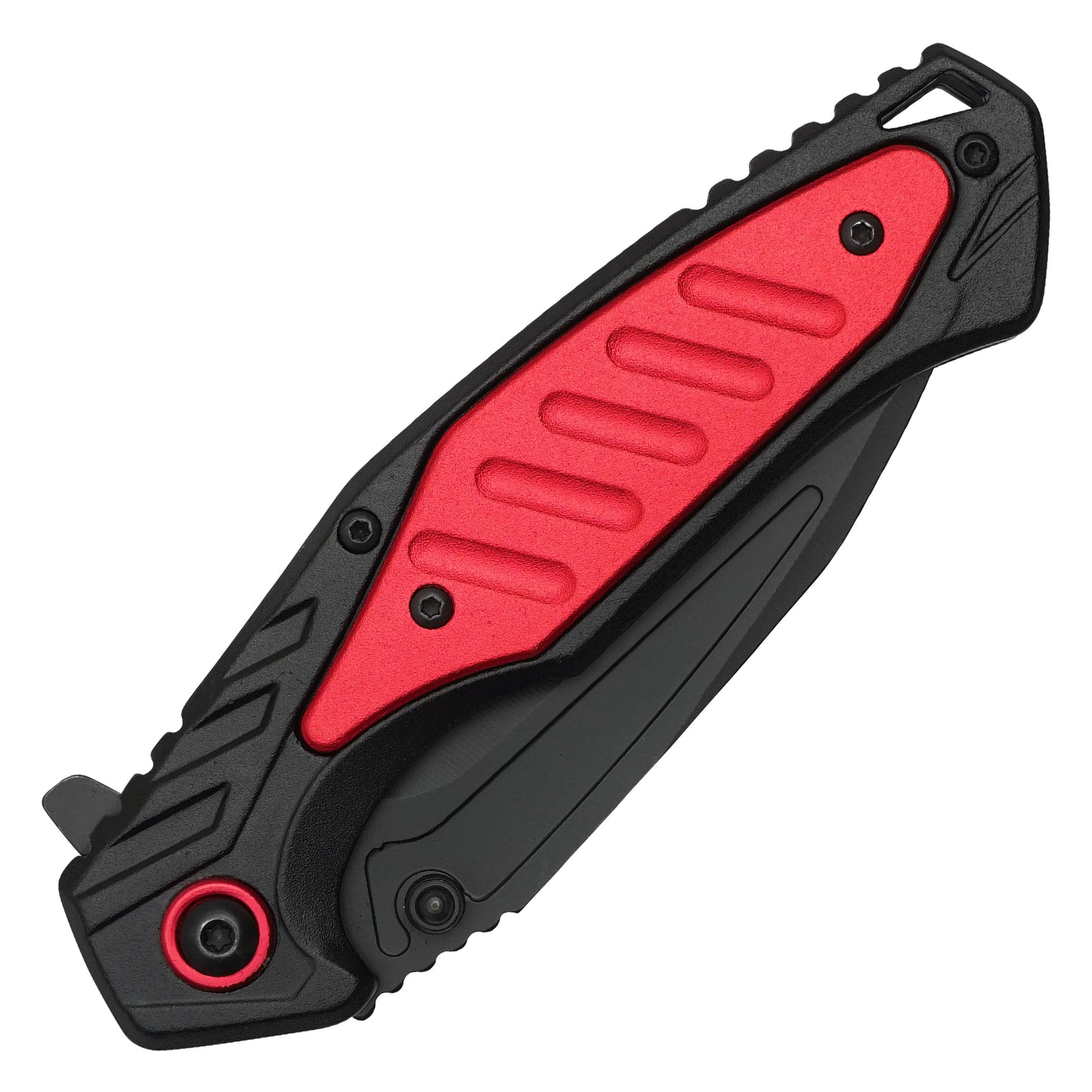Wartech - 7.75" Tactical Red | Spring Assisted Pocket Knife