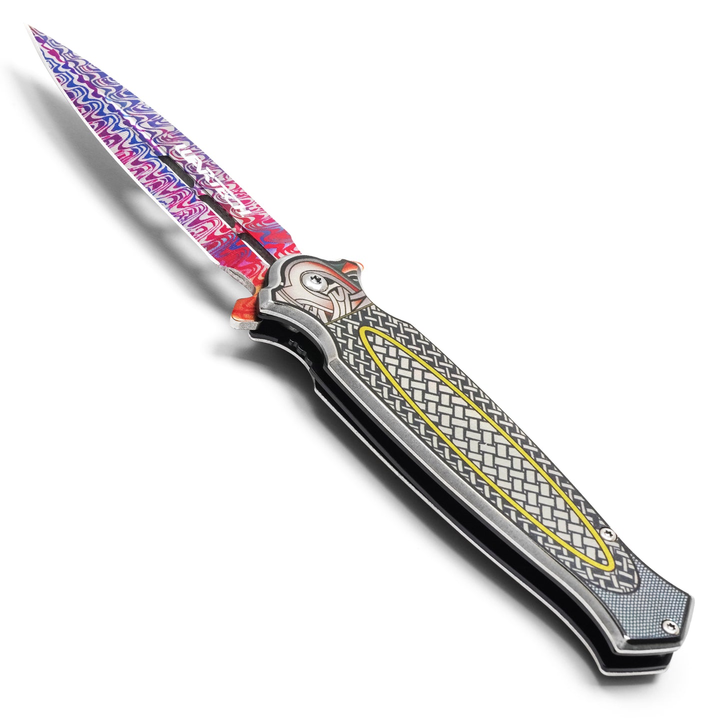 Wartech - 8.25" Acid Lattice | Spring Assisted Pocket Knife