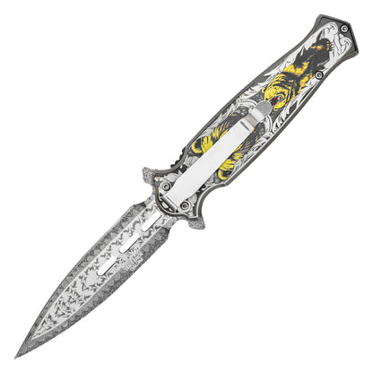 Wartech - 8.25" Regal Bear | Spring Assisted Pocket Knife