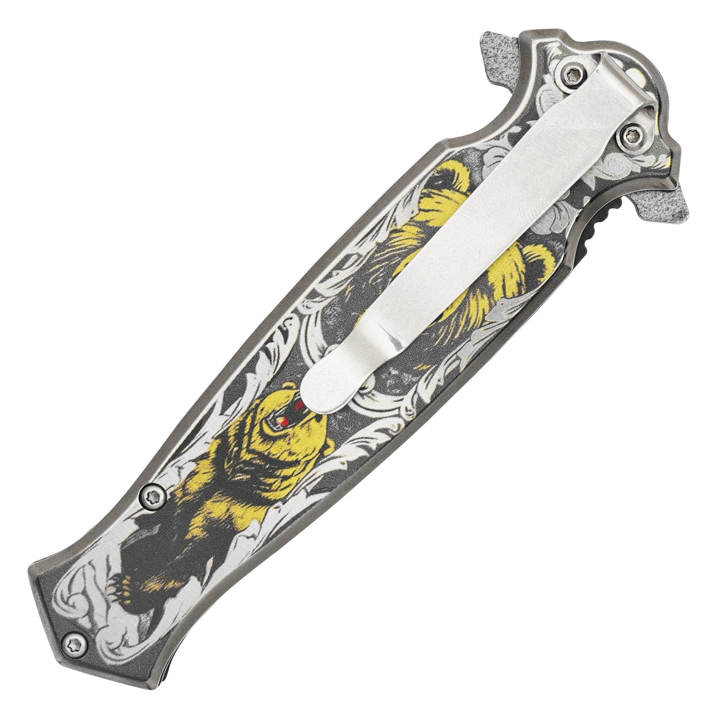 Wartech - 8.25" Regal Bear | Spring Assisted Pocket Knife
