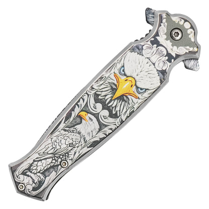 Wartech - 8.25" Regal Eagle | Spring Assisted Pocket Knife