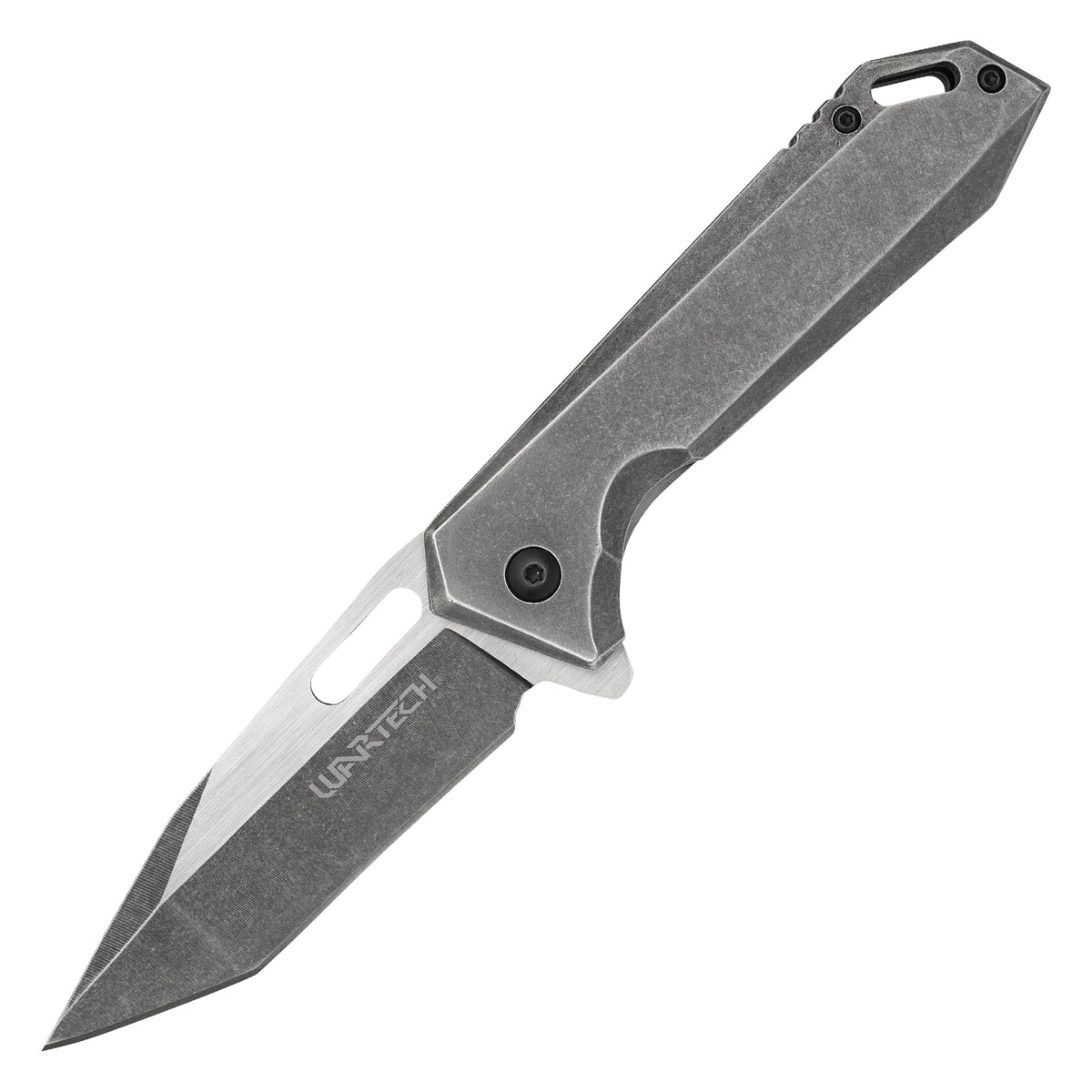 Wartech - 8.25" Minimal Stonewashed | Spring Assisted Pocket Knife
