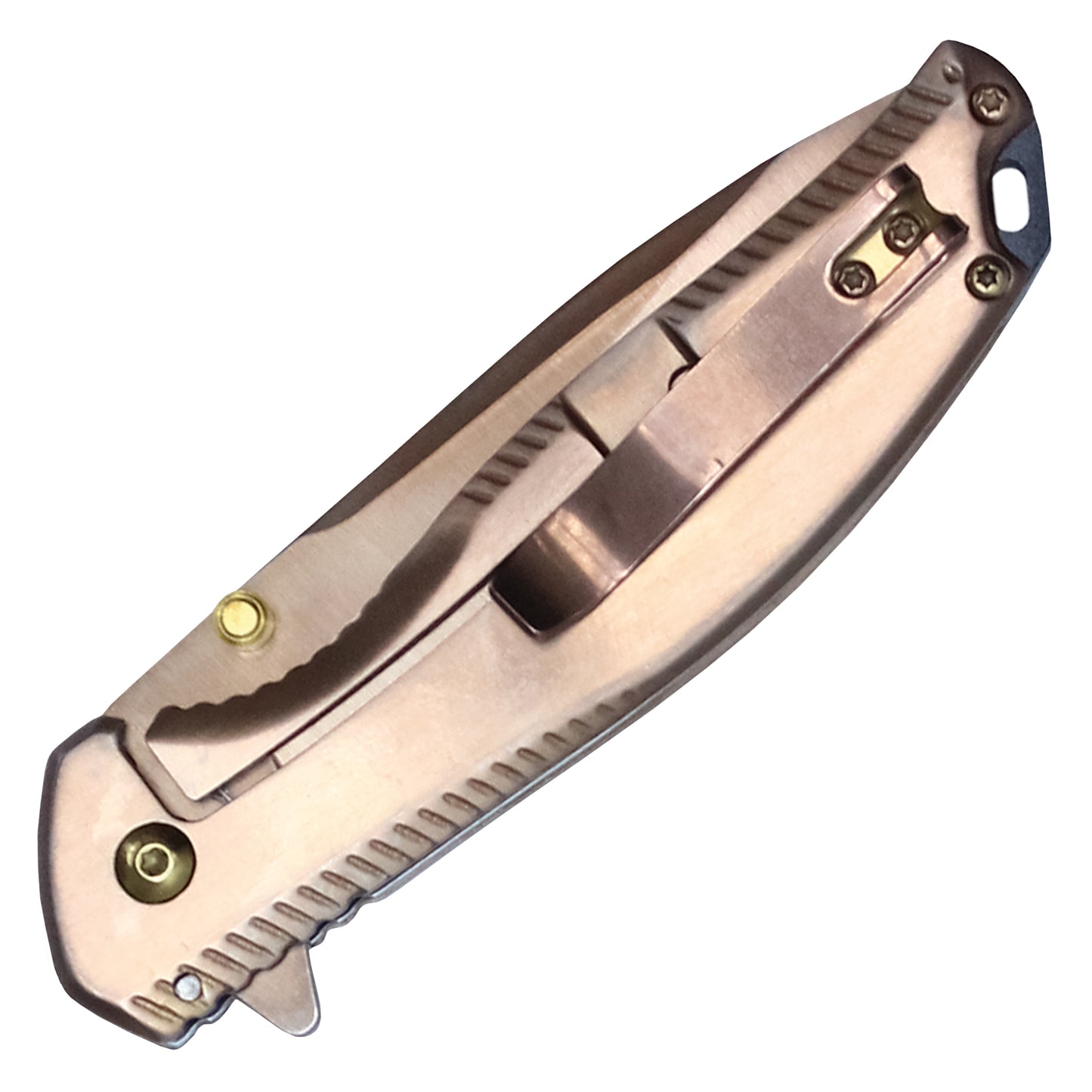 Wartech - 8" Copper Eagle | Spring Assisted Pocket Knife