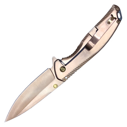 Wartech - 8" Copper Eagle | Spring Assisted Pocket Knife
